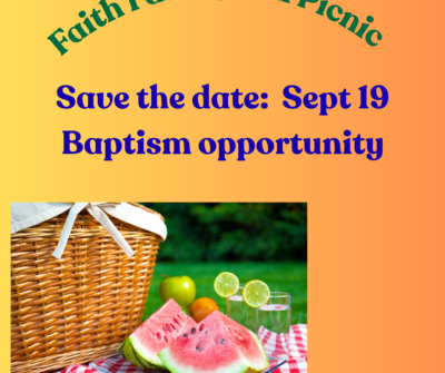 Faith Family Fall Picnic