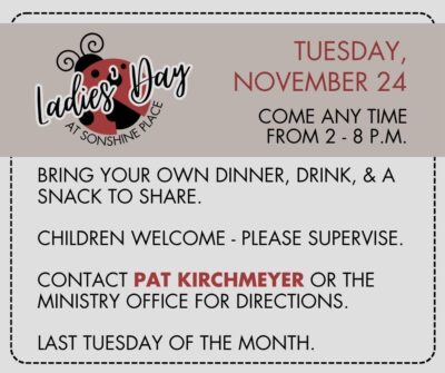 Nov24 ladies day